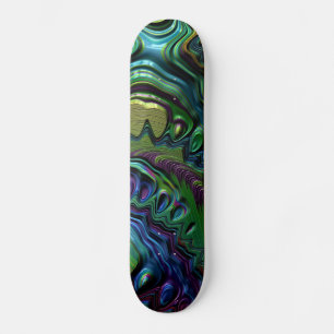 oljespill mini skateboard bräda 18,5 cm
