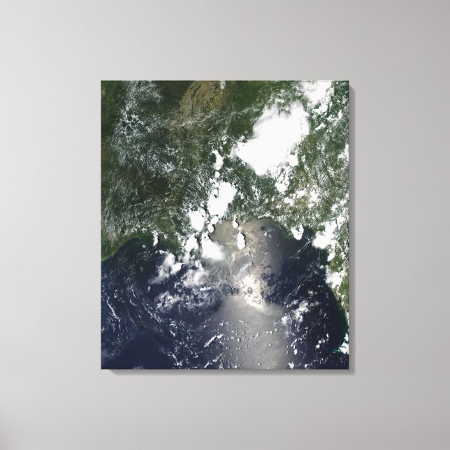 Oljesprickor nordöst canvastryck (Framsida)