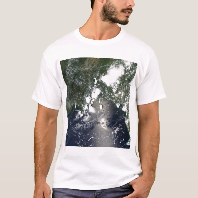 Oljesprickor nordöst t-shirt (Framsida)