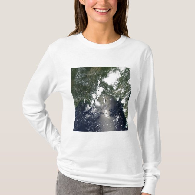 Oljesprickor nordöst t-shirt (Framsida)