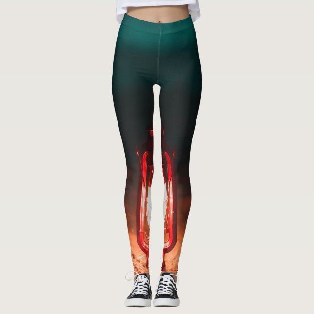 Oljetyp Leggings (Framsida)