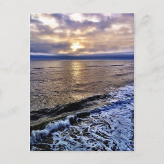 Oljeuppgången i North Carolina kusten Vykort