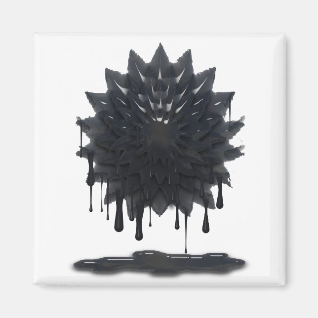 Oljeutsläpp Magnet (Framsidan)