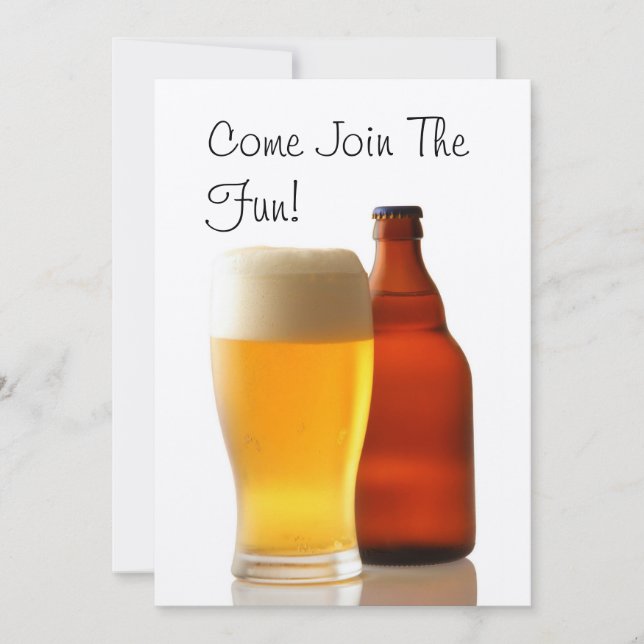 Ölkrus möhippa inbjudan (Framsida)