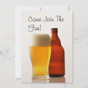 Ölkrus ogift mans festinbjudan inbjudningar