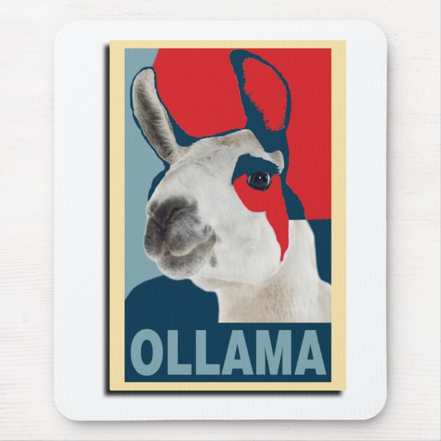 Ollama Obama - Mousepad Musmatta (Framsidan)