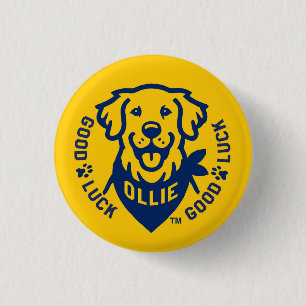 Ollie Hund Button Pin Knapp