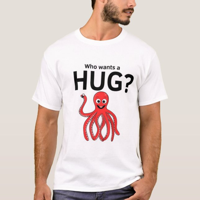 Ollie Octopus T-Shirt (Framsida)