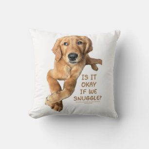 Ollie the Lucky Hund Snuggle Pillow Kudde