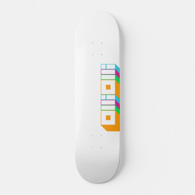 OlliOlli Skateboard Bräda 19,5 Cm (Framsida)