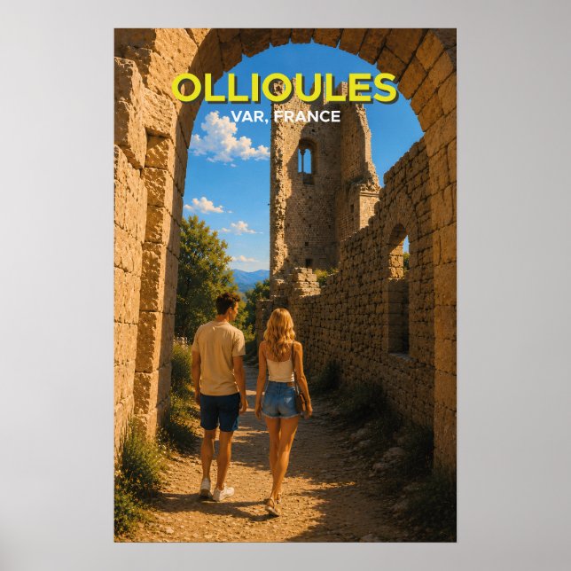 Ollioules Poster (Framsidan)