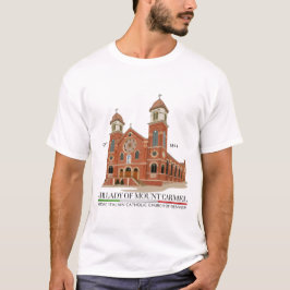 OLMC-Logotyp Manar, halvljusvit T Shirt