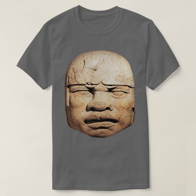 Olmec Mask T Shirt (Design framsida)