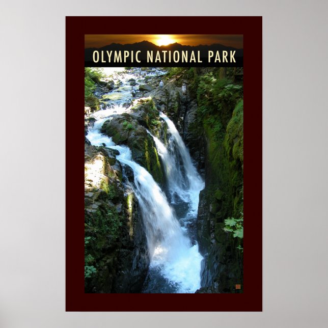 OLMPIC NATL PARK-Washington—Sol Duc- Poster (Framsidan)