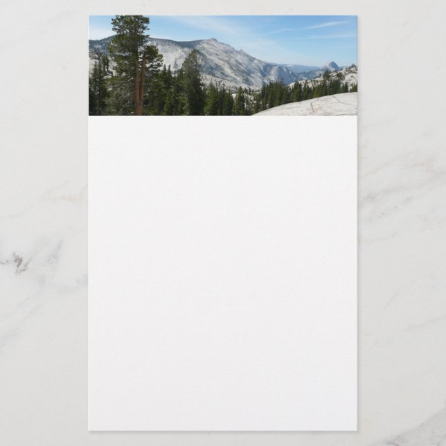 Olmsted Point II från Yosemite National Park Brevpapper (Framsida)