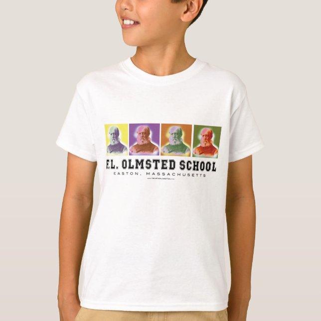 olmsted skola tee shirt (Framsida)