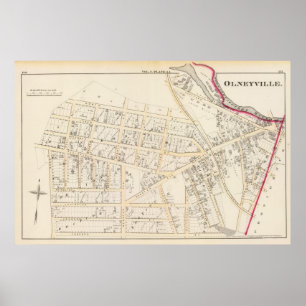 Olneyville Providence Rhode island Poster