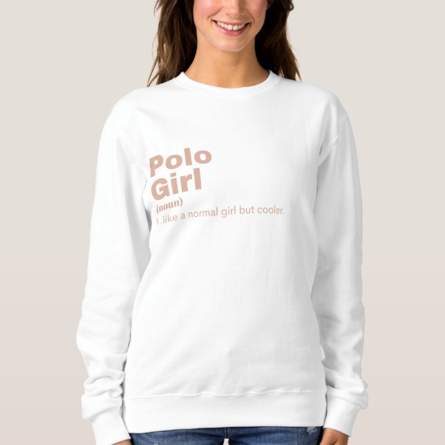 olo Girl - Polo T Shirt (Framsida)