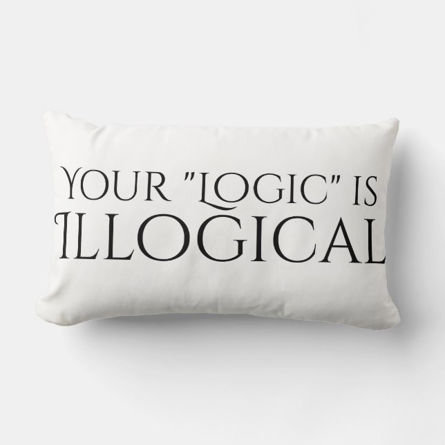 Ologisk logik lumbarkudde (Framsida)