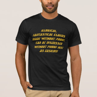Ologiskt fordrar dräkt tee shirt