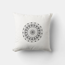 olor Burst Mandala Decorative Cushion Kudde