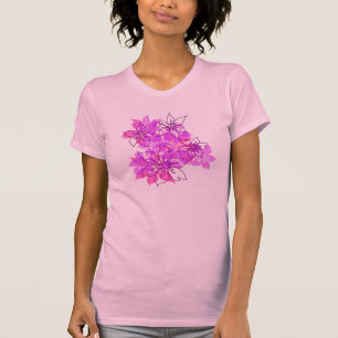Olowalu Hibiscus Hawaiian Camo Tees T Shirt