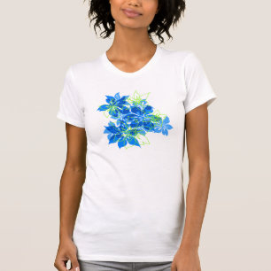 Olowalu Hibiscus Hawaiian Camo Tees T-shirt