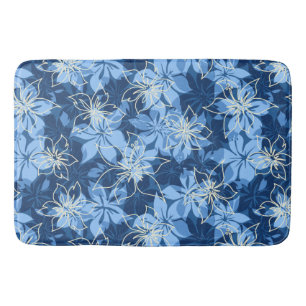 Olowalu Hibiscus Hawaiian Camo Tropical Badrumsmatta
