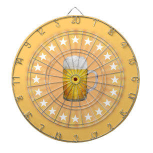Ölpilen stiger ombord darttavla