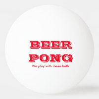ÖlPong lek med rengöringbollar 2