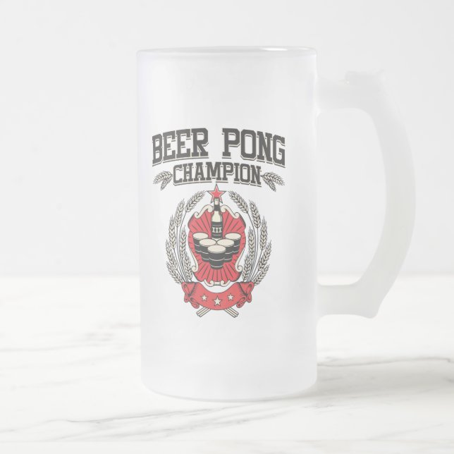 ÖlPong mästare Frostat Ölglas (Höger)