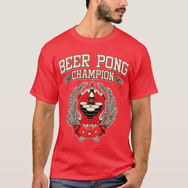 ÖlPong mästare T-shirt (Framsida)