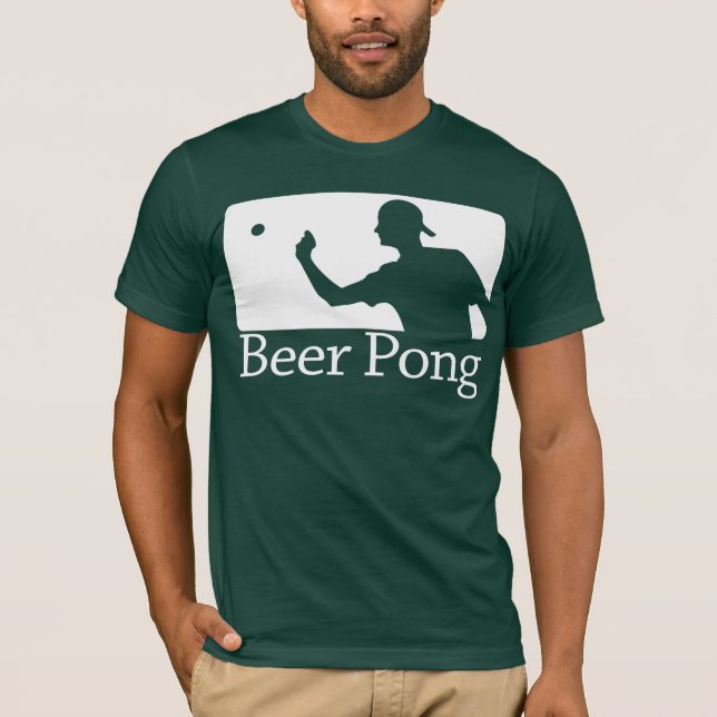ÖlPong skjorta Tee Shirt (Framsida)