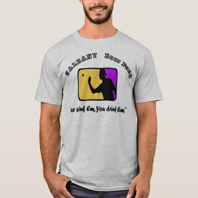 ölpong tee shirt (Framsida)