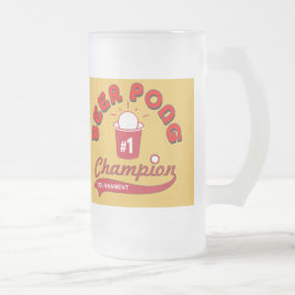 ÖlPong trofé Frostat Ölglas