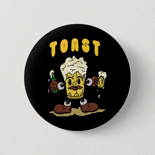 Ölskål Mascot Knapp (Framsida)