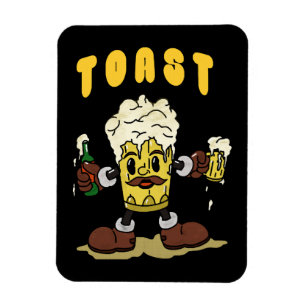 Ölskål Mascot Magnet