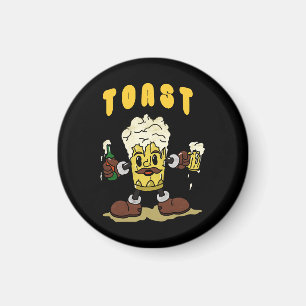 Ölskål Mascot Magnet