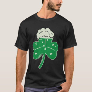 Ölskumsmugg Skogsklöver Patricks dag Irländsk Irla T Shirt