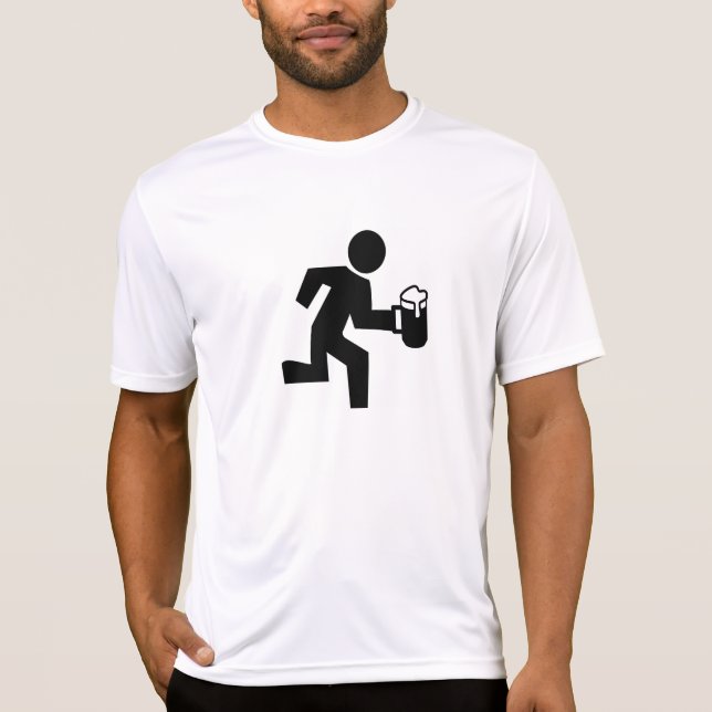 Ölspringer - följ mig M2M T Shirt (Framsida)