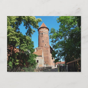 Olsztyn medeltida gotiska slott II - vykort