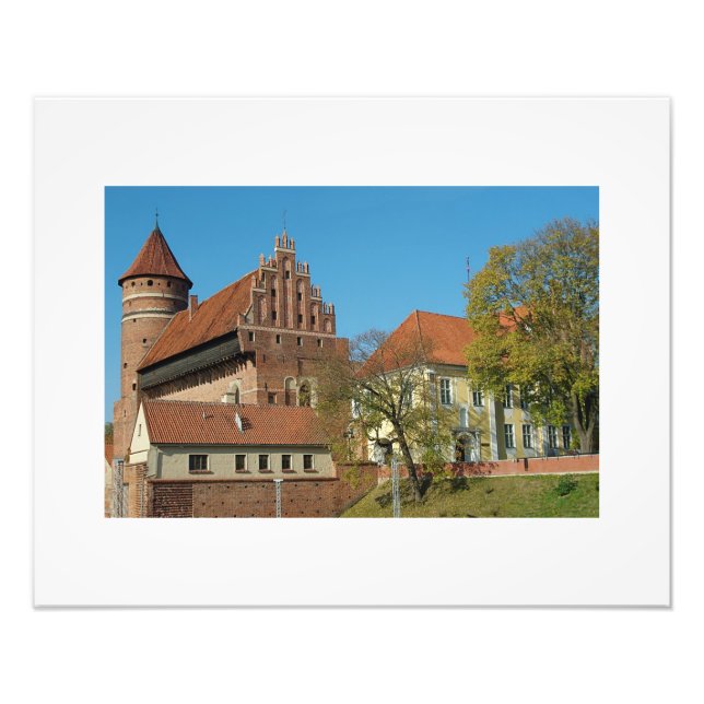 Olsztyn Medieval Castle III - Photo Fototryck (Framsidan)