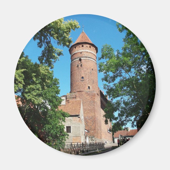 Olsztyn Medieval Gothic Castle II - magnet (Framsidan)