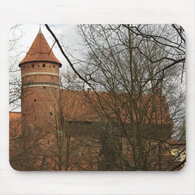Olsztyn Medieval Gothic Castle - mousepad Musmatta (Framsidan)