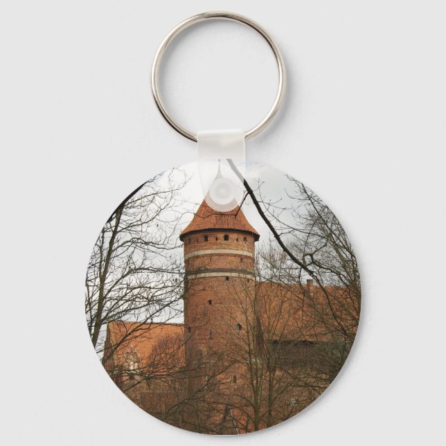 Olsztyn Medieval Gothic Castle - nyckelkedja Nyckelring (Framsida)