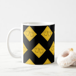 Öltecken för Ölälskare Kaffemugg