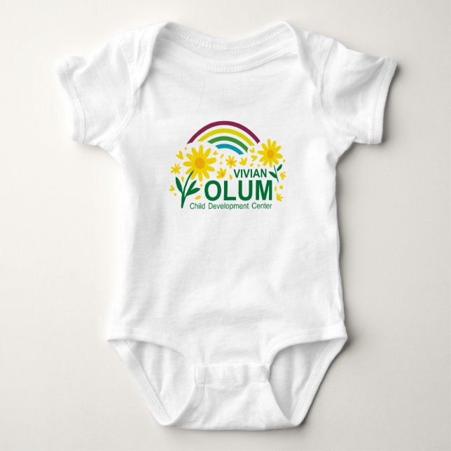 Olum Baby Onsie T Shirt (Framsida)