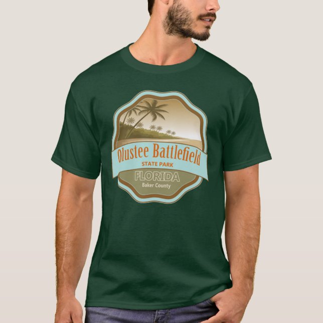 Olustee Battlefield Historic State Park Baker Coun T Shirt (Framsida)
