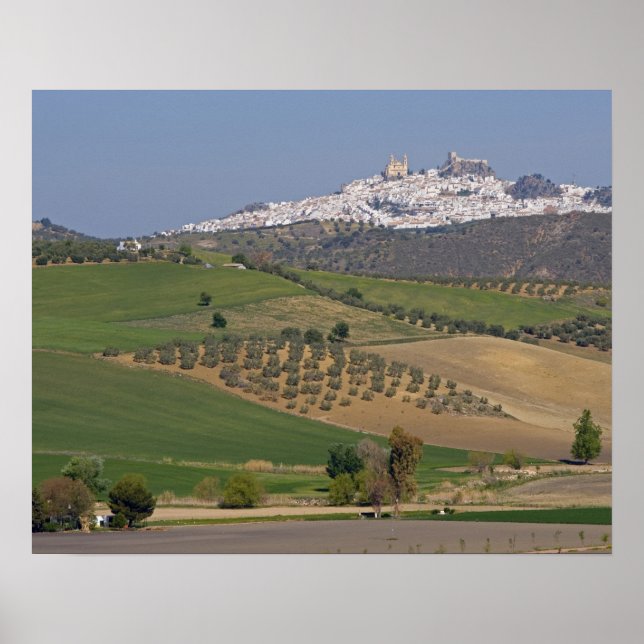 Olvera, Andalusien, Spanien Poster (Framsidan)