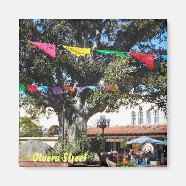 Olvera Street- Los Angeles Magnet (Framsidan)